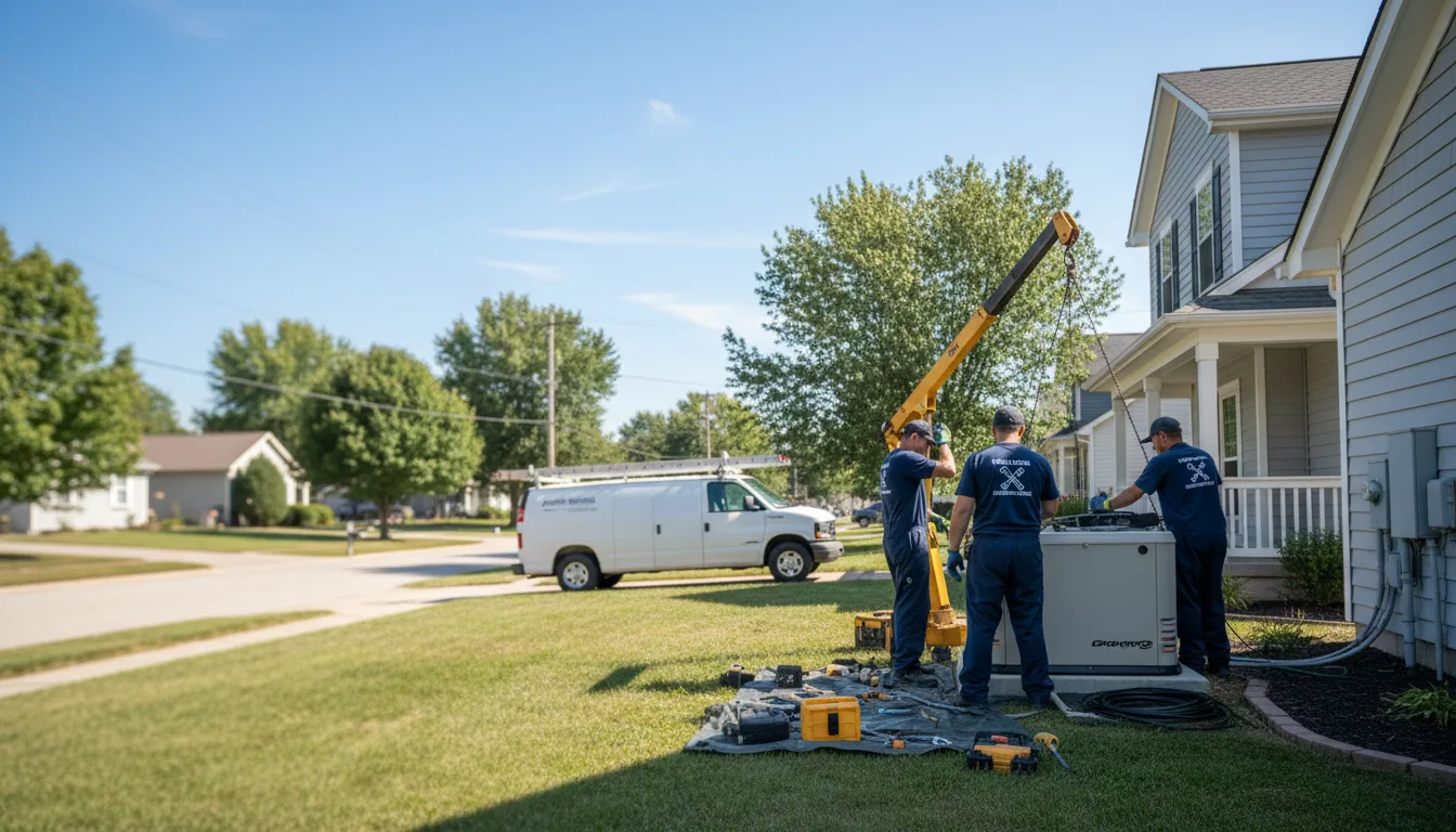 Generator Installation in Pleasant Prairie, WI near me